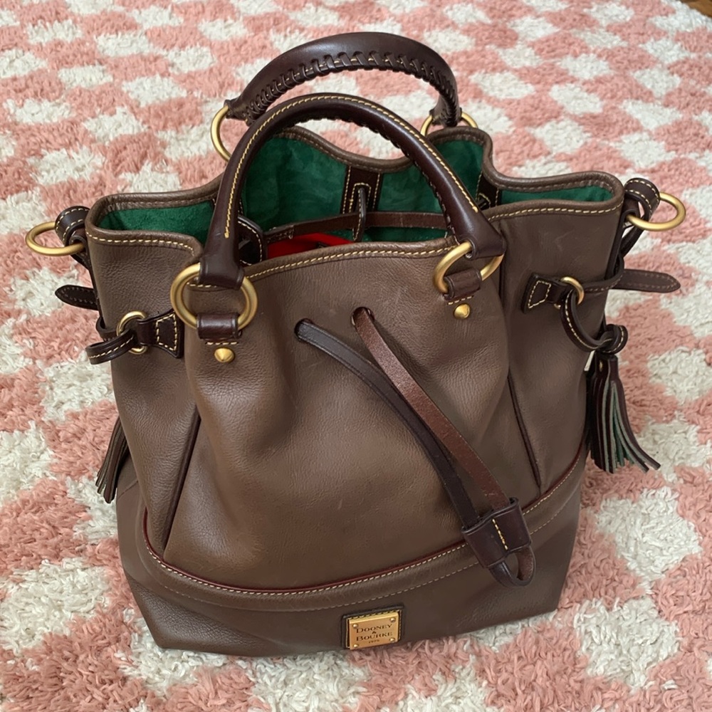 Dooney & Bourke Florentine Leather Buckley Bag
